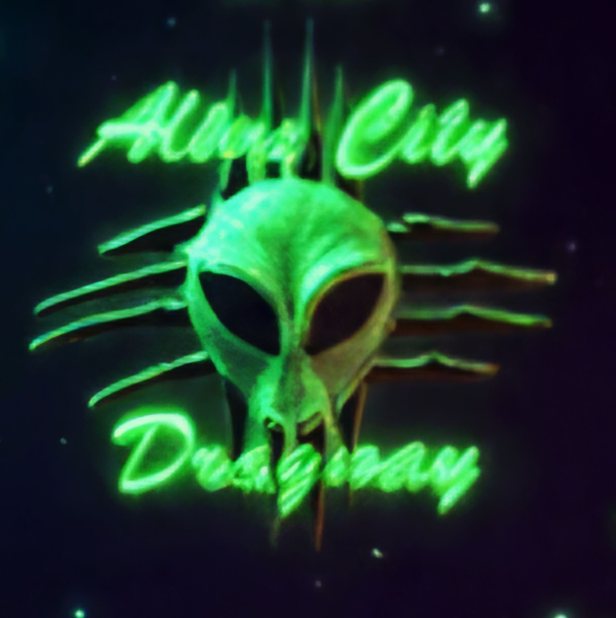 Alien City Dragway Logo